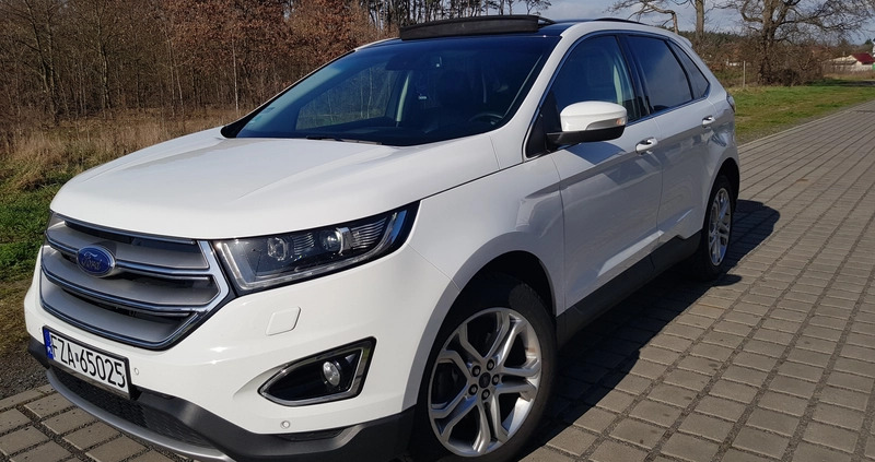 Ford EDGE cena 96900 przebieg: 124000, rok produkcji 2017 z Góra małe 379